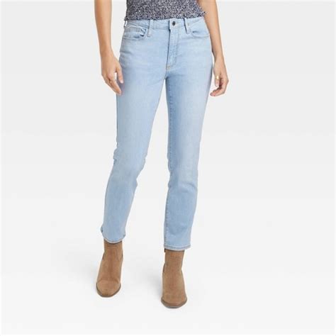 universal thread high rise slim straight|universal thread jeans target.